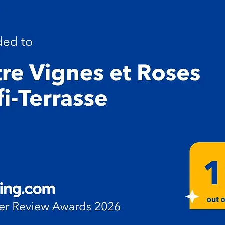 Сasa de vacaciones Entre Vignes Et Roses Wifi-terrasse Saint-Estèphe